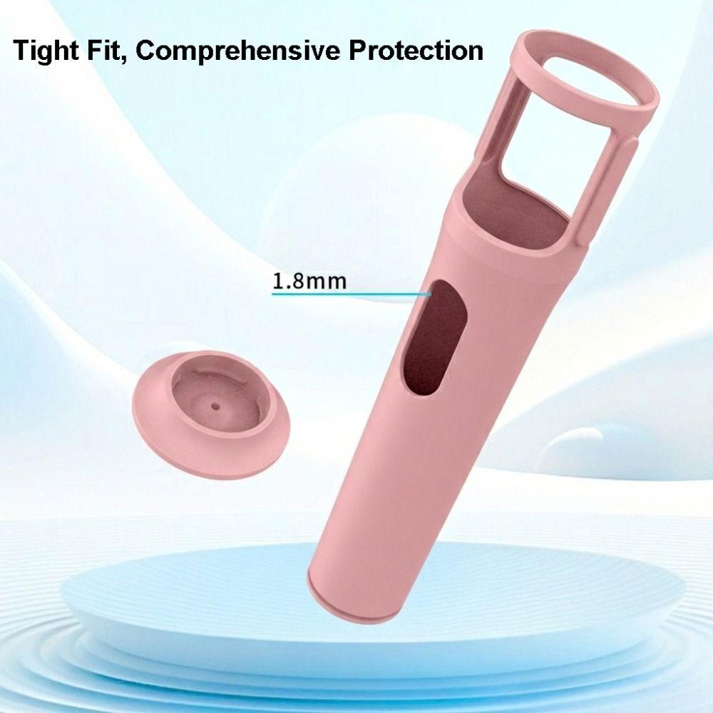 Anti-Rolling Silicone Case Dustproof Shockproof Protective Case Portable Solid Color for JBL PartyBox Wireless Microphone