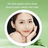 Portable LED Pocket Mirror, Desk-Folding Lighting Makeup Mirror for Girls' Dormitories
