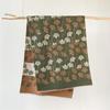 Autumn and winter comfortable imitation cashmere scarf women's versatile elegant ginkgo leaf scarf new thickened warm shawl scarf