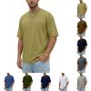 Men's Casual Short Sleeve T Shirt Crew Neck Relaxed Fit Lightweight Breathable Summer Top