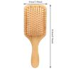 Solid Wood Bamboo Air Cushion Comb Scalp Massage Shun Hair Air Bag Comb High Rebound Shun Hair Beauty Large Plate Comb Home Use