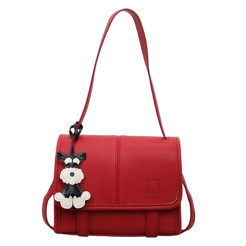Minimalistische vielseitige lässige Messenger-Tasche für Damen 2026 Neues Modell Fashiable für den Weg zur Arbeit, kleine quadratische Tasche unter dem Arm