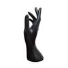 Supporto Display Braccialetto Orologio Bianco/Nero Manichino Mano in Plastica Nuova Mano Modello Display Gioielli