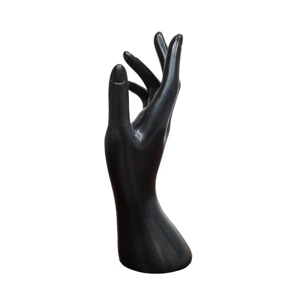Supporto Display Braccialetto Orologio Bianco/Nero Manichino Mano in Plastica Nuova Mano Modello Display Gioielli