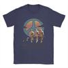 Walk for Peace Monks with Aloka Dog T Shirt Unisex Women Cotton Novelty TShirt Tee Shirt Short Sleeve Clothes Printed