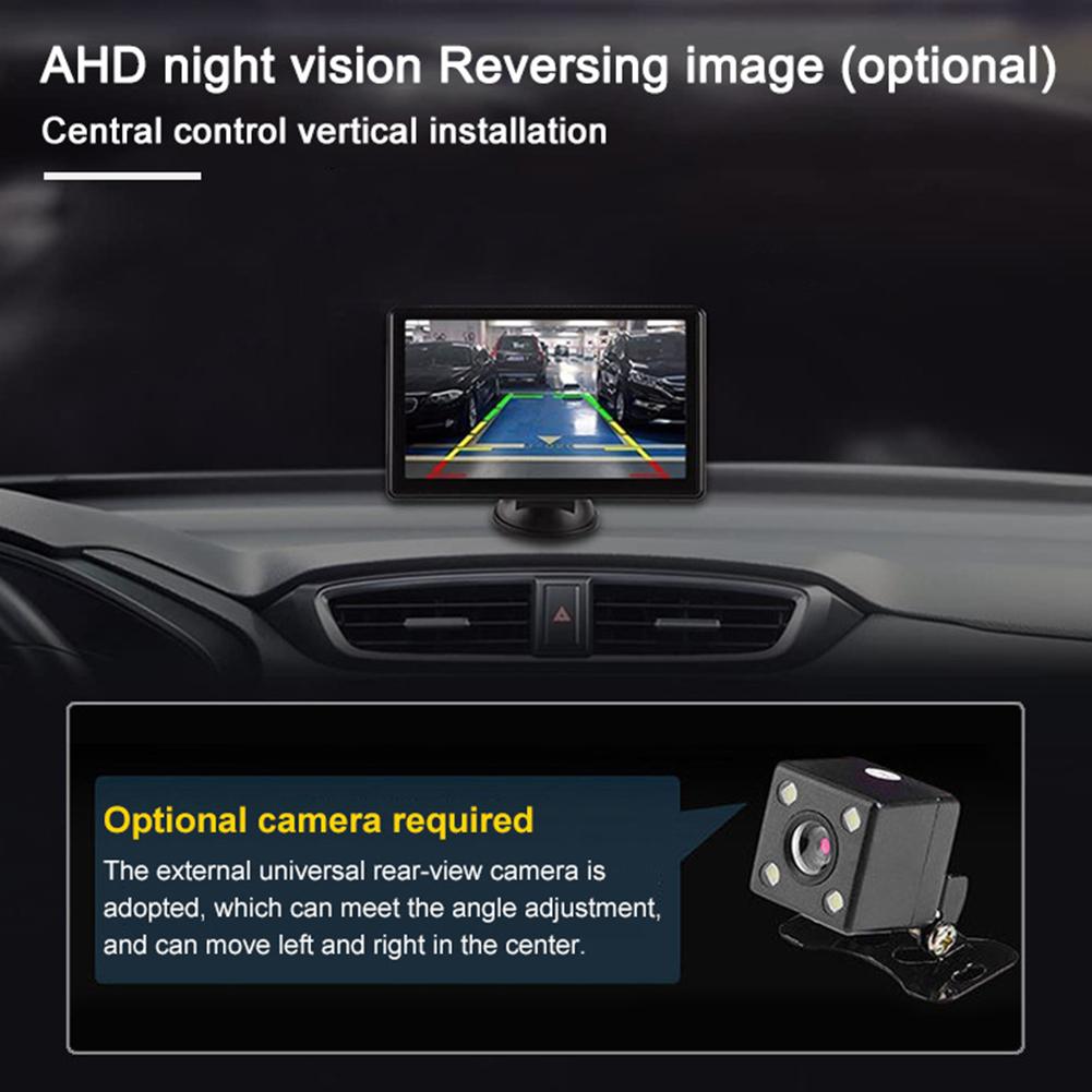 7 Inch Touch Screen Carplay Android Auto Multimedia Video Player Bluetooth-Compatible Car Stereo FM Navigation Reversing Camera