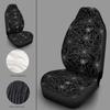 Bulopur Halloween Spider Web Print Front Seat Cover Sets 2 Pack, Car Universal Accessories Interior Decor for Men, Auto Front Seat Covers