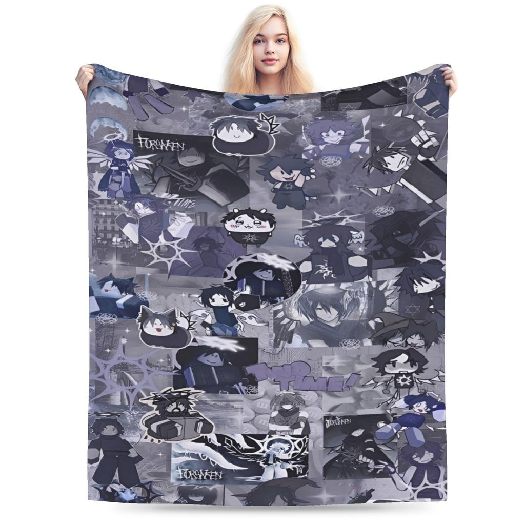 Forsakens World Video Game Blankets Fleece Comfortable Lightweight Thin Throw Blanket for Home Bedding Throws