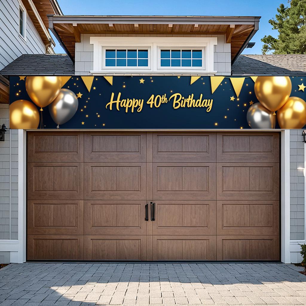 Birthday Backdrop Balloon Party Backdrop Birthday Banner Celebration Decoration For Indoor Decoration Milestone Event Adult