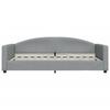 VidaXL Daybed Light Grey 100x200 Cm Fabric 354116
