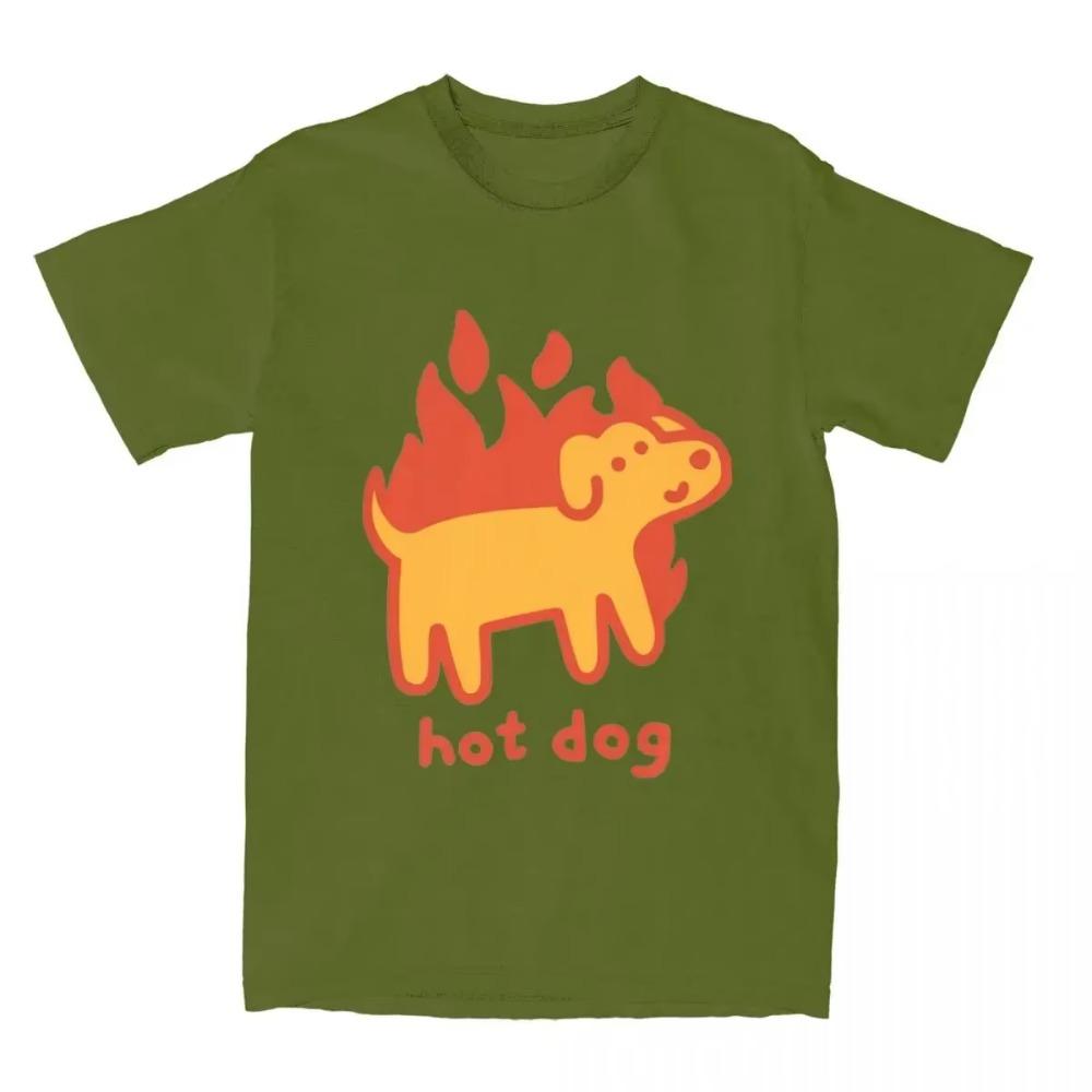 Hot Dog Apparel Shirts Men Women Hotdog Meme Unique  Graphic Printed Clothes