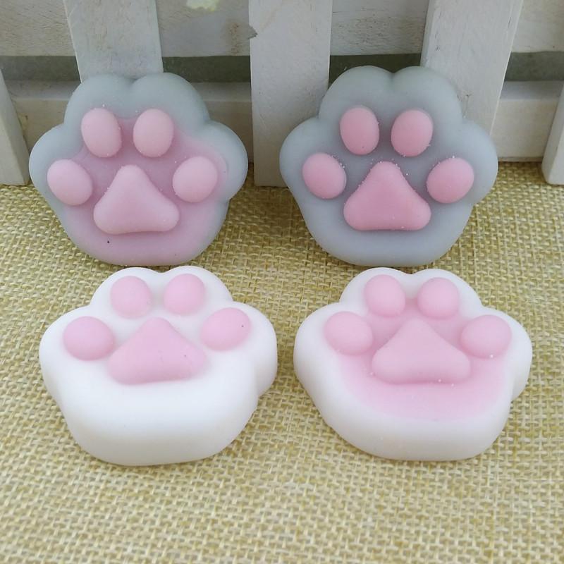 Squishy Cat Paw Squeeze Toys Small Animal Cat Paw Toy Gifts For Kids Party Favors Mini Supper Cute Stress Relief Toy