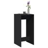 VidaXL Bar Table Black 51x50x103.5 Cm Engineered Wood 854419