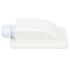 2Set 6mm² to 12mm² Cable Solar Cable Entry Gland White Single Cable Entry Solar Cable Entry Gland Housing Waterproof Design
