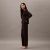 Calvin Klein Soft Stretch Straight Leg Casual Lounge Pants Women bottoms Space-Black QS7285