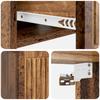 Nightstand Reclaimed Wood Look 49 x 34.5 x 20 cm Engineered Wood