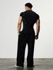 VQ Trendy Men's Quick-Dry Muscle Fit T-Shirt - Elastic, Round Neck Sports & Fitness Tee