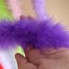 2 Meter dicke, flauschige Feder, weicher Federbesatz, Streifen für Hochzeit, Party, Kostüm, Bühne, Cosplay, DIY-Dekoration