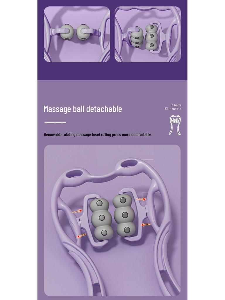 Cervical Massager: Multifunctional Neck & Shoulder Manual Kneading Device