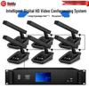 HuiDu YH-980 Wired Digital Daisy-Chain Conference Microphone System (CN Version)
