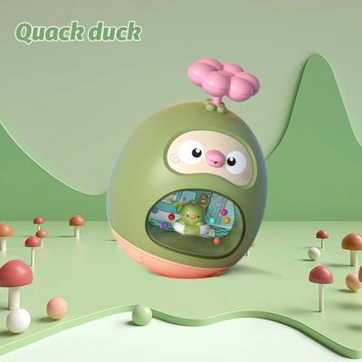 Summer Bath Toys Cartoon Cute Duck Baby Bath Toy Press Water Gun Cultivate Color Skill Shower Toys For Baby Bathing Playing