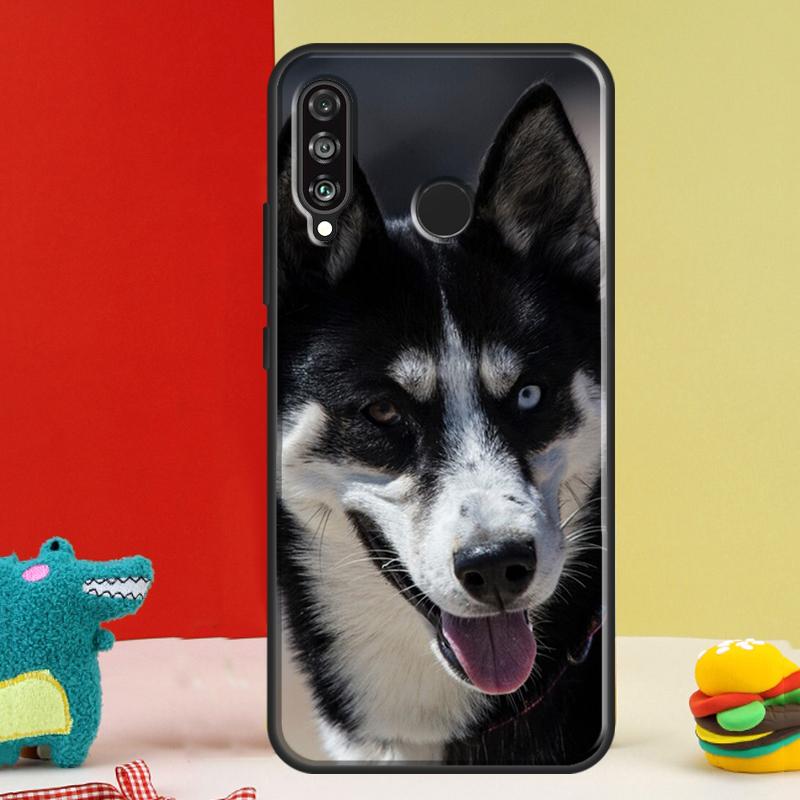 Siberian Husky Sled Dog For Huawei P30 Pro P60 P50 P20 P40 P Smart Nova 9 5T Honor Magic 5 Lite X8 X9 a 50 70 Case