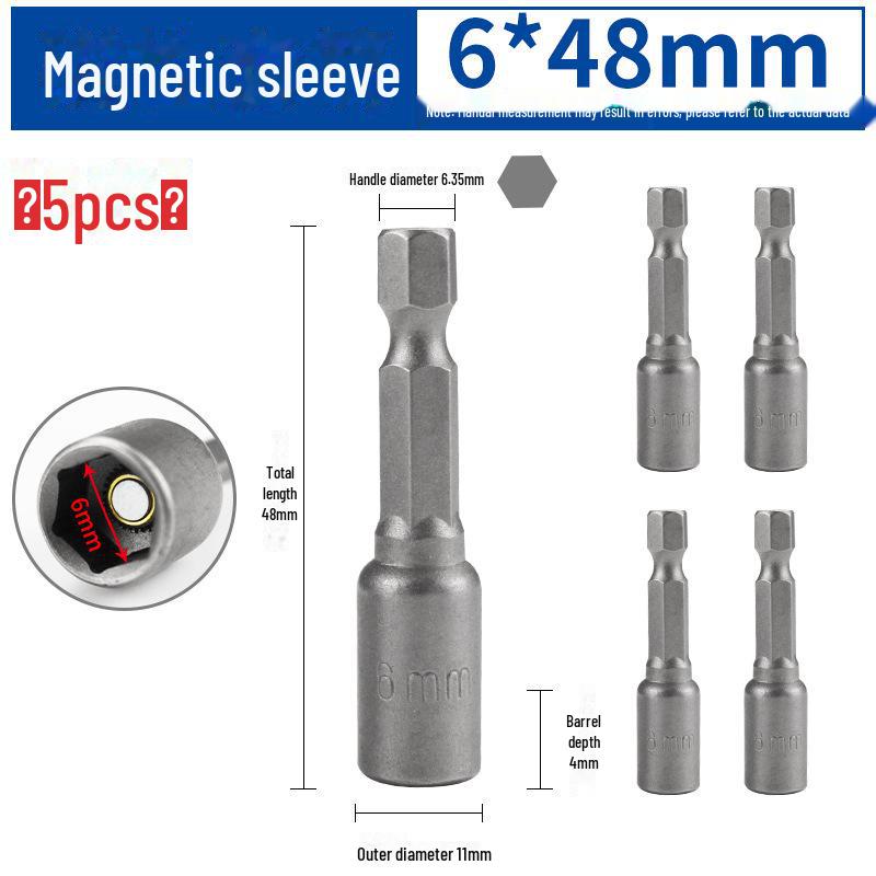 Dane Tools Magnetischer Inbusschlüssel und selbstschneidender Schraubendreher-Bohrersatz
