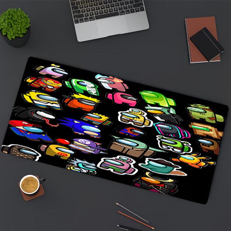 Among Us Print Mouse Pad, for Keyboard Pad Laptop PC Mat for Office Home Use, Desk Decor, Perfect Birthday Gift for Gamers