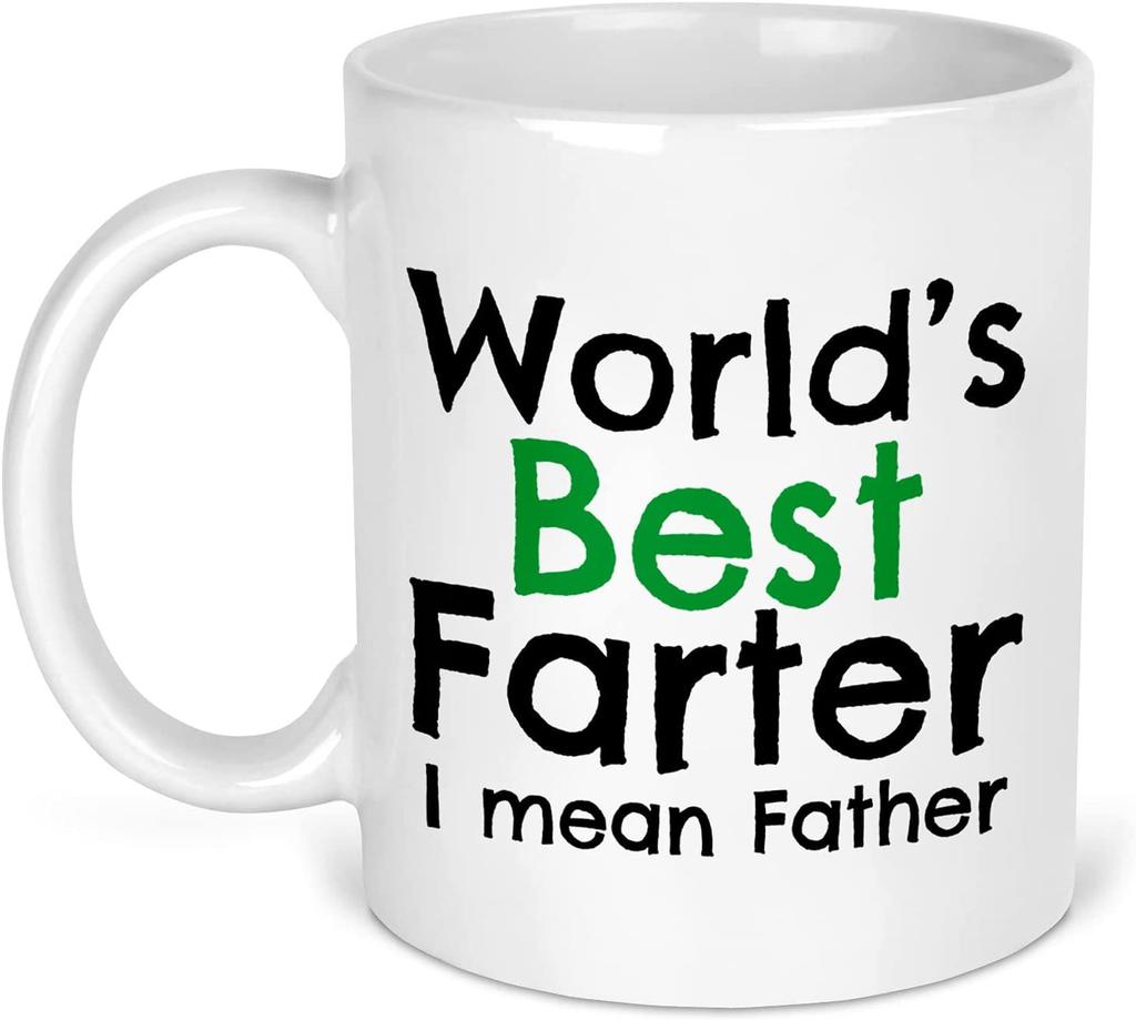 Weltbester Pupser Vatertag Papa Keramiktasse Kind Kaffeetasse Weihnachten Wasserbecher Vater