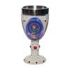 Enesco Disney Showcase Beauty and The Beast Stained Glass Scenes Goblet Cup Decorative Multicolor Chalice, 7.09 Inch,