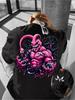 Dragon Ball Hot Blood Anime GOKU Majin Buu Peripheral Printing Summer Men's and Women's T-Shirts Cotton Loose Short Sleeves