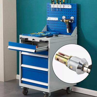 New Iron Cabinet Insert Linkage Toolbox Lock Durable Portable Drawer Lock Alloy 180° Rotation Unlocking File Cabinet Lock