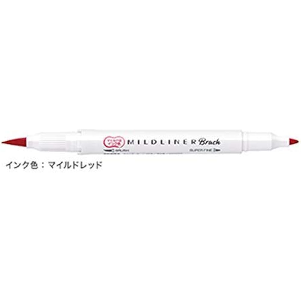 Zebra Highlighter Mild Liner Blush Mild Red WFT8-MR