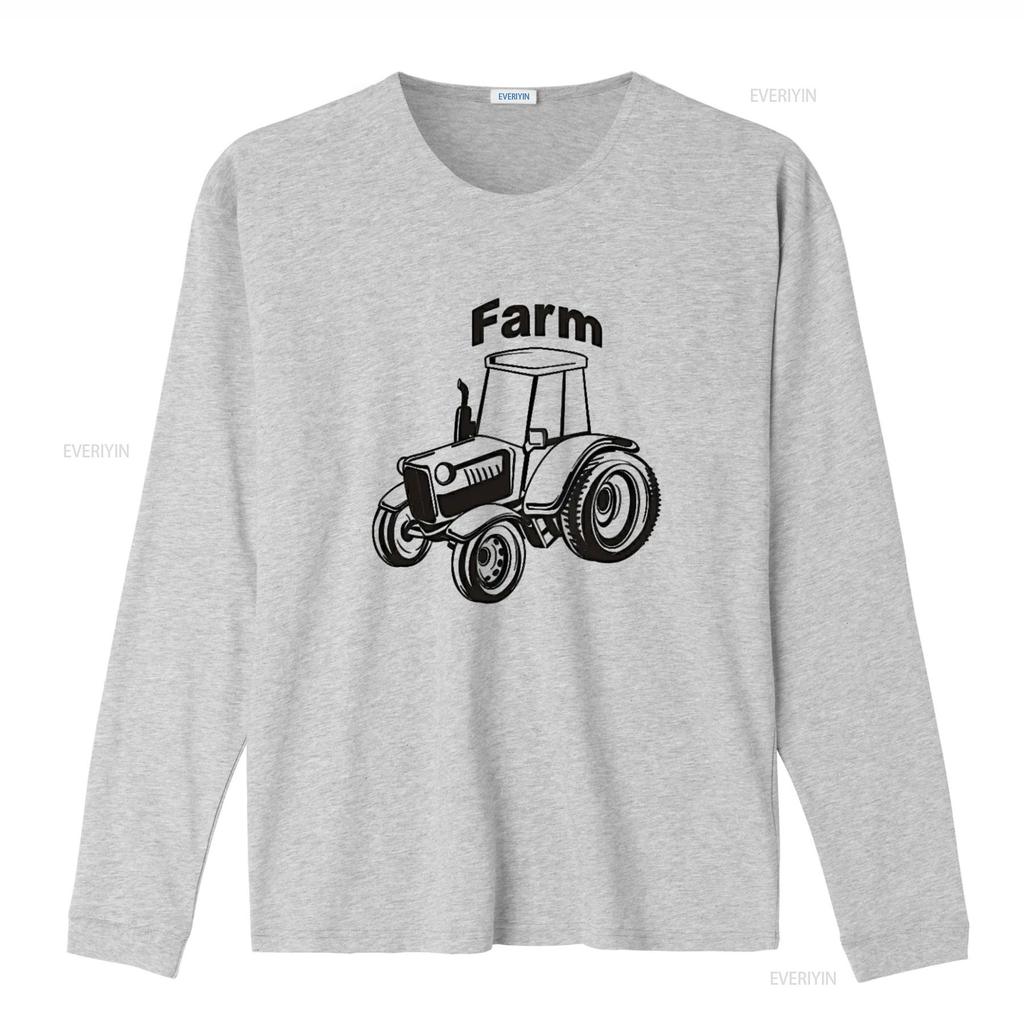Mens FARM Cool T Shirt White vintage Washed Comfortable homme Versatile designer clothes Stretched fashion Stylish graphic