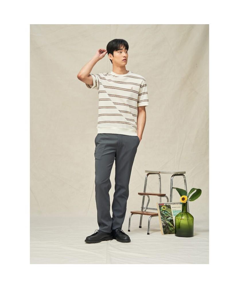 Binpolmen Triacetate Slim Pants Khaki (Bc5321C08H)