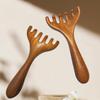 Antler Massage Comb | Scalp, Neck, Eye, and Face Gua Sha & Scraper with Five-Claw Design