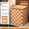 Waterproof Fabric Storage Bag - Large Capacity for Quilts, Comforters, and Closet Clothes