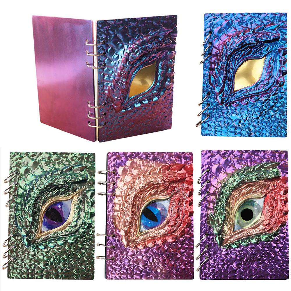 Dragon Eye Notebook Cover Silicone Mould Epoxy Resin Casting Molds DIY Crafts