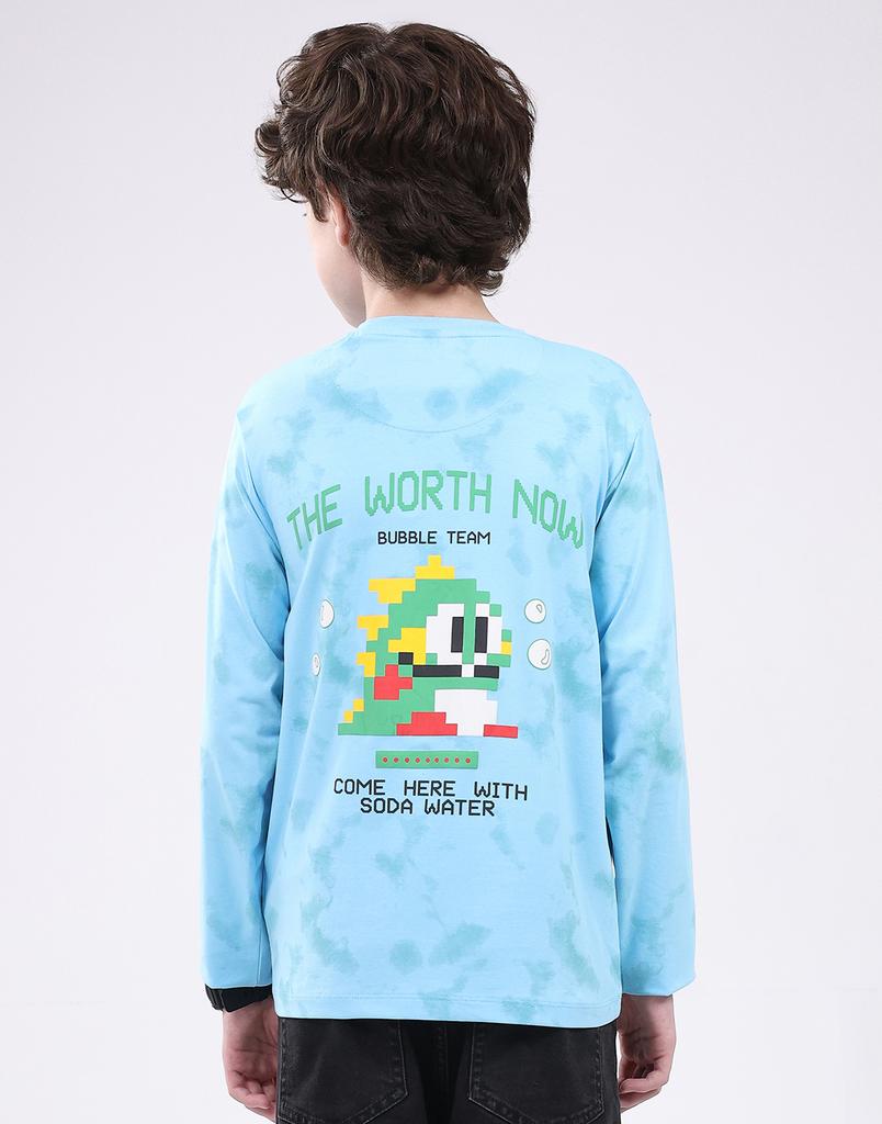 MONTE CARLO Boy's Round Neck Full Sleeve T-Shirt