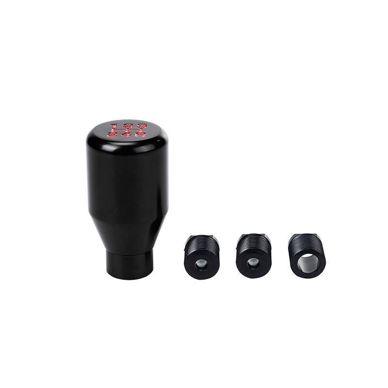 5 Speed Car Gear Stick Shift Shifter Lever Knob Cover Universal Manual Transmission Handle Case Glossy Black Auto Interior Parts
