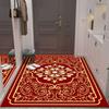 European Style Entrance Door Mat Bedroom Door Anti Slip and Absorbent Bathroom Floor Mat Bathroom Door Mat