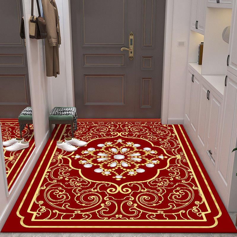 European Style Entrance Door Mat Bedroom Door Anti Slip and Absorbent Bathroom Floor Mat Bathroom Door Mat