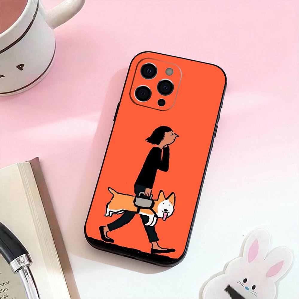 J-Jean Art J-Jullien Phone Case Silicone Soft For IPhone 17,16,15,14,13,12,11,XS,Plus Pro Max