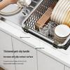 Abdo Multi-functional Stainless Steel Sink Organizer