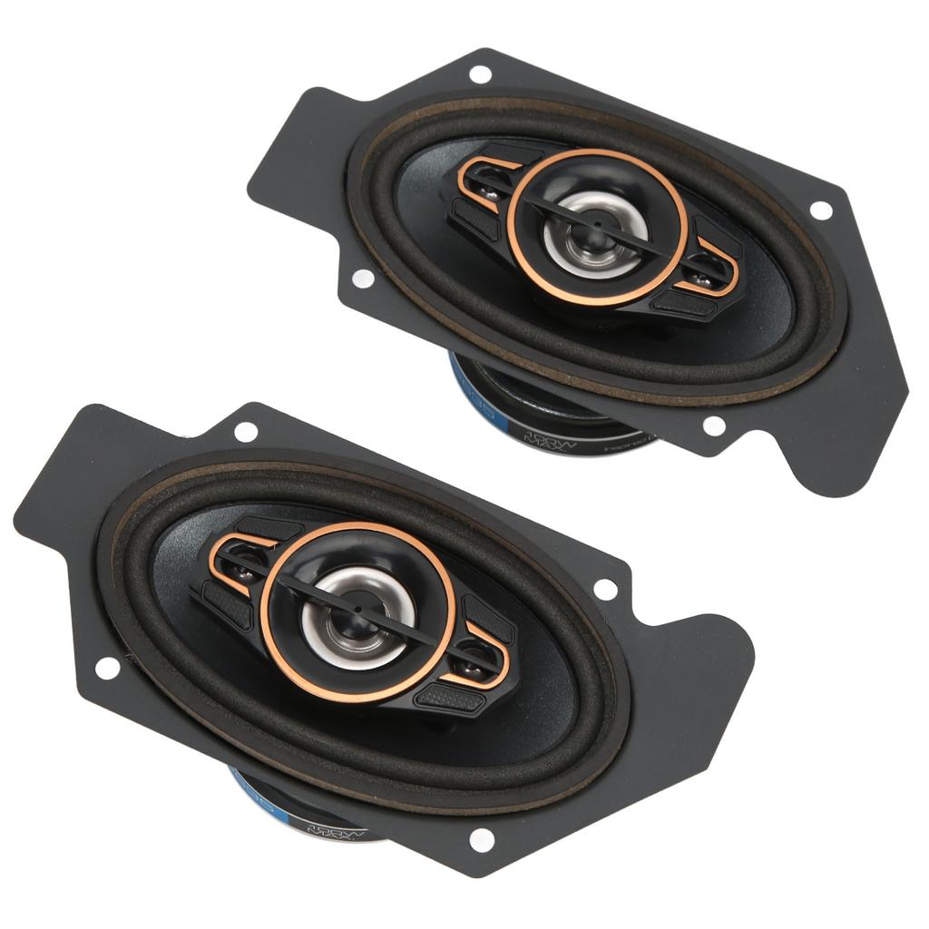 1 Pair 3x5in 2 Way Coaxial Speakers 4 Ohm  Professional Car Tweeter 12V Universal for Car Audio Systems