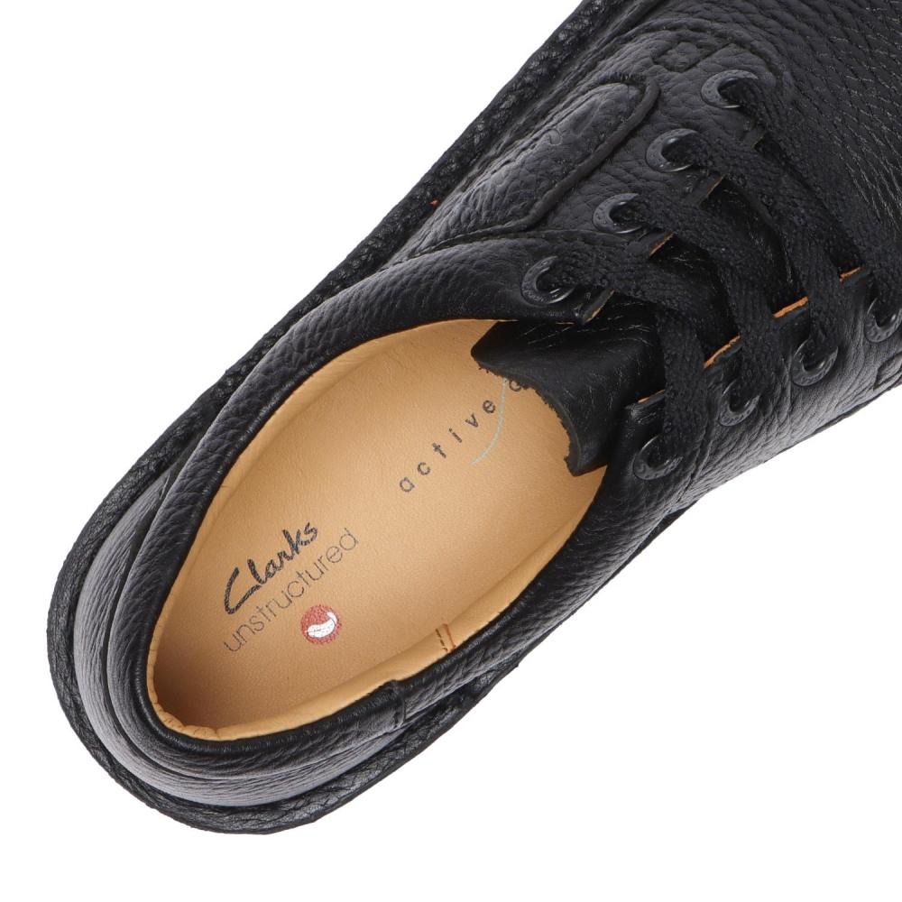 Clarks Nature Ii 26142039 Black Leather