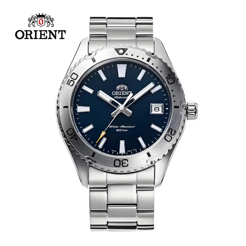 Business Automatic Silver Dial Men's Watch Metal Suitable for Friends As a Gift RA-AC0Q01B10B RA-AC0Q02L30B RA-AC0Q03S30B