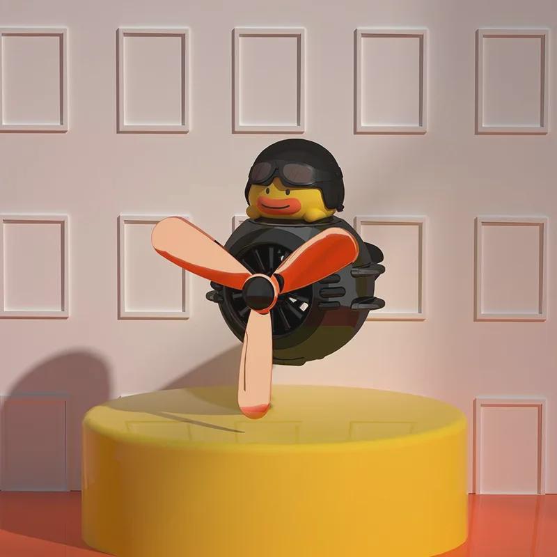 

Освежитель воздуха для автомобиля с уткой: Милый мультяшный ароматерапевтический вентилятор и украшение для интерьера (розовый)