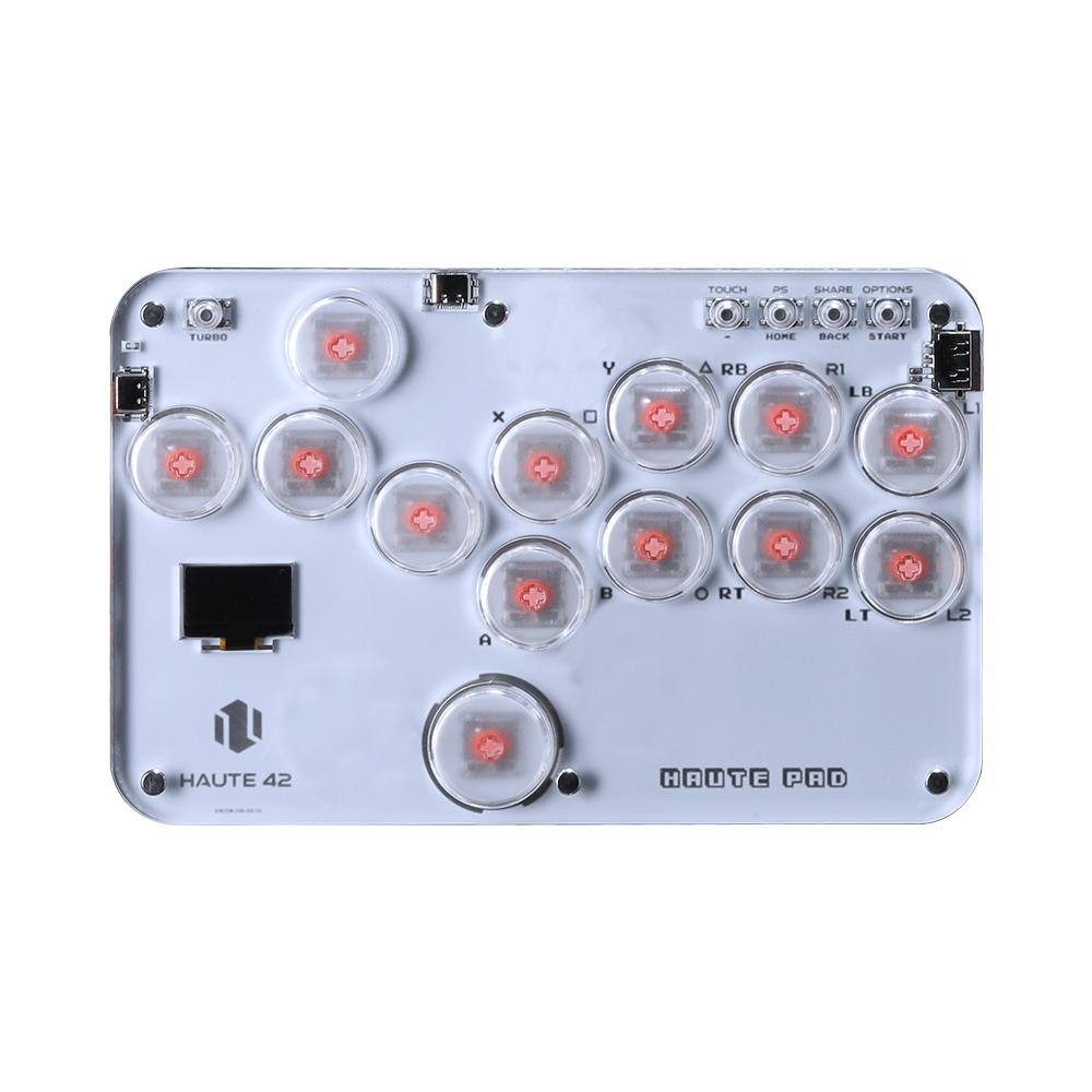 Haute42 Arcade Hitbox Controller Fight Stick PC  Joystick Hitbox Controller Keyboard For Ps4 / Switch/Steam Arcade Fighting PC S13