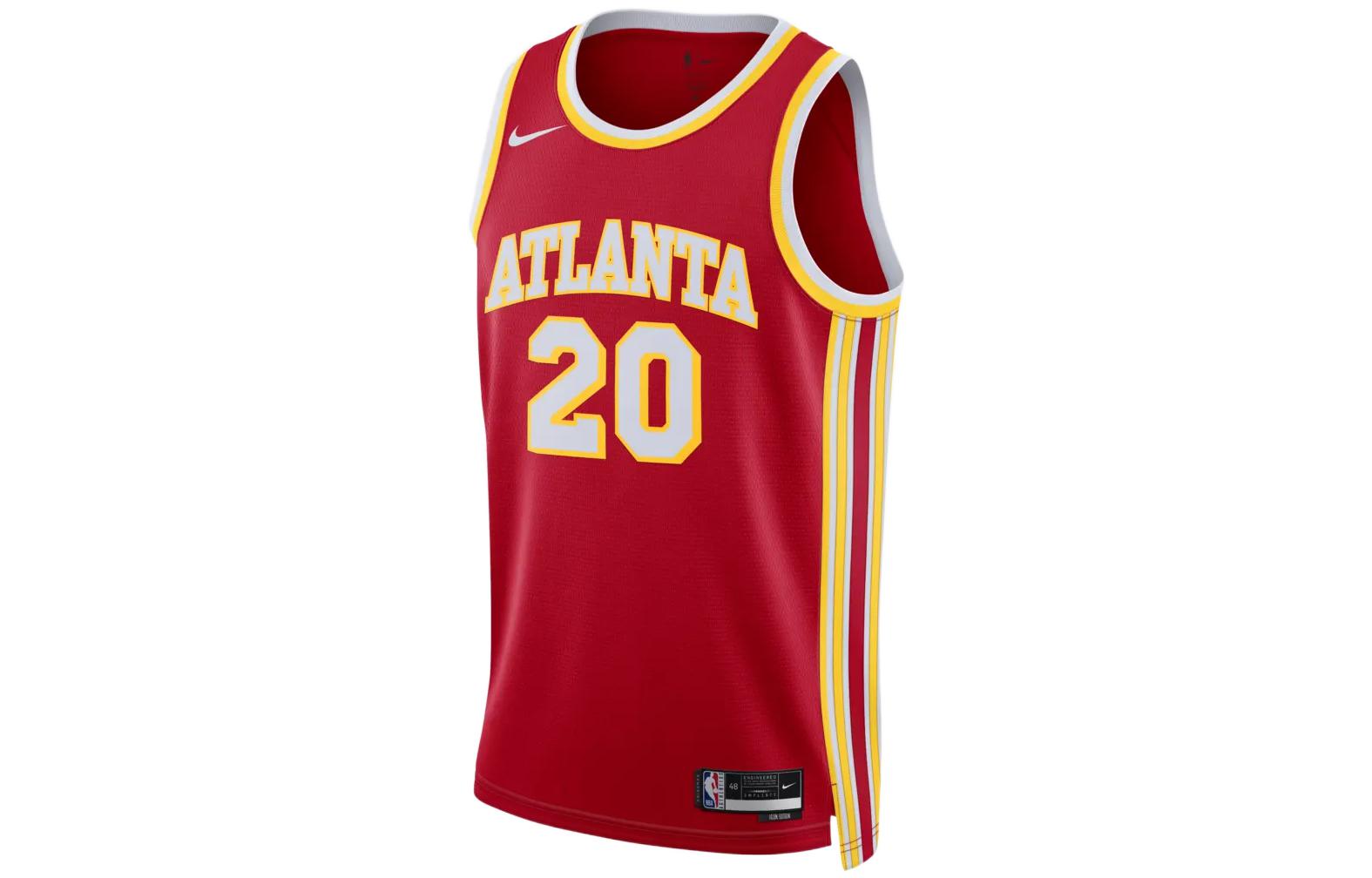 Унисекс баскетбольная майка Nike NBA Красная DN1995-658 XL